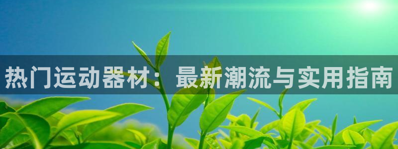 凯捷体育开户：热门运动器材：最新潮流与实用指南