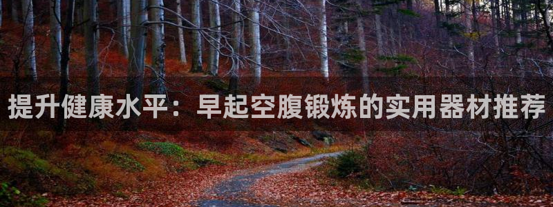 凯捷体育娱乐网站：提升健康水平：早起空腹锻炼的实用器