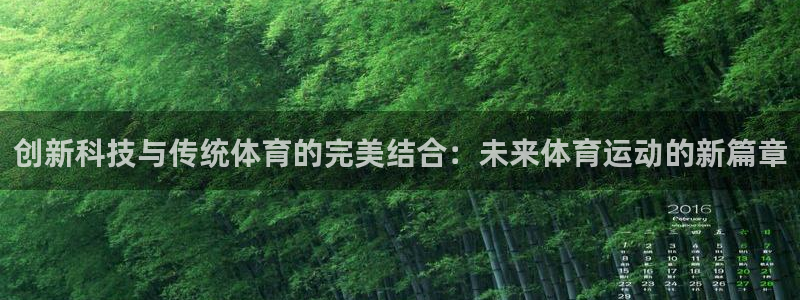 意昂集团官网：创新科技与传统体育的完美结合：未来体育运动的新