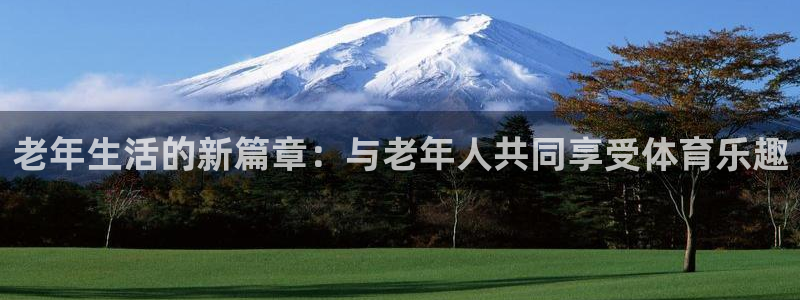 凯捷体育娱乐：老年生活的新篇章：与老年人共同享受体育